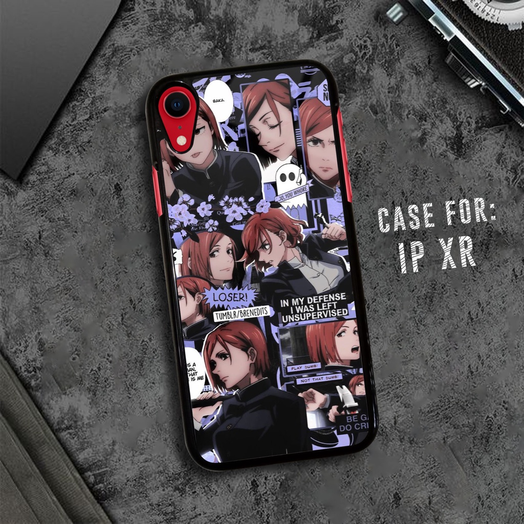 Case IPHONE XR  - Casing IPHONE XR Terbaru [ JUJUTSU ] Silikon IPHONE XR - Case Hp IPHONE XR - Cassi