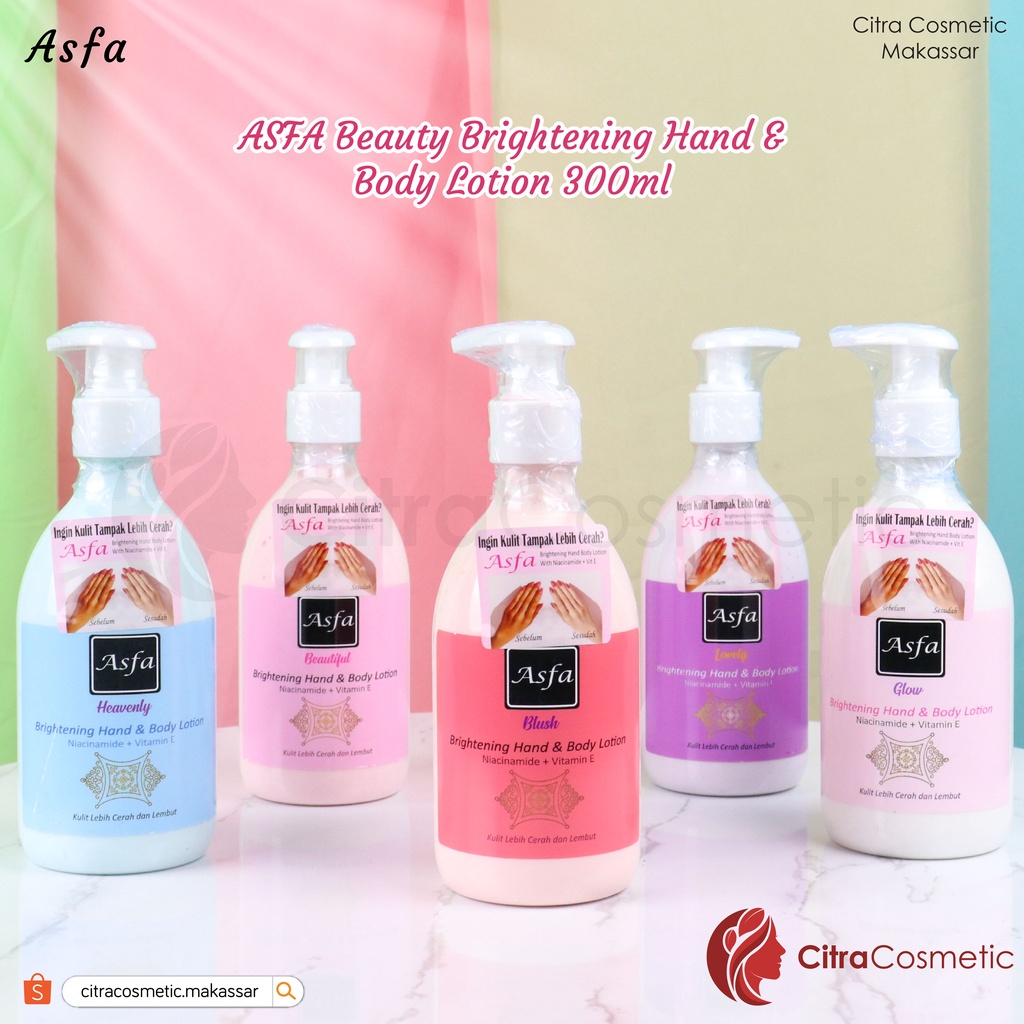 Asfa Brightening Body Lotion 300 Ml Series