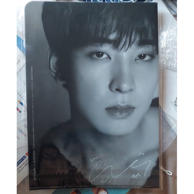 [READY] SEVENTEEN DFESTA Official Merchandise Wonwoo Fileholder