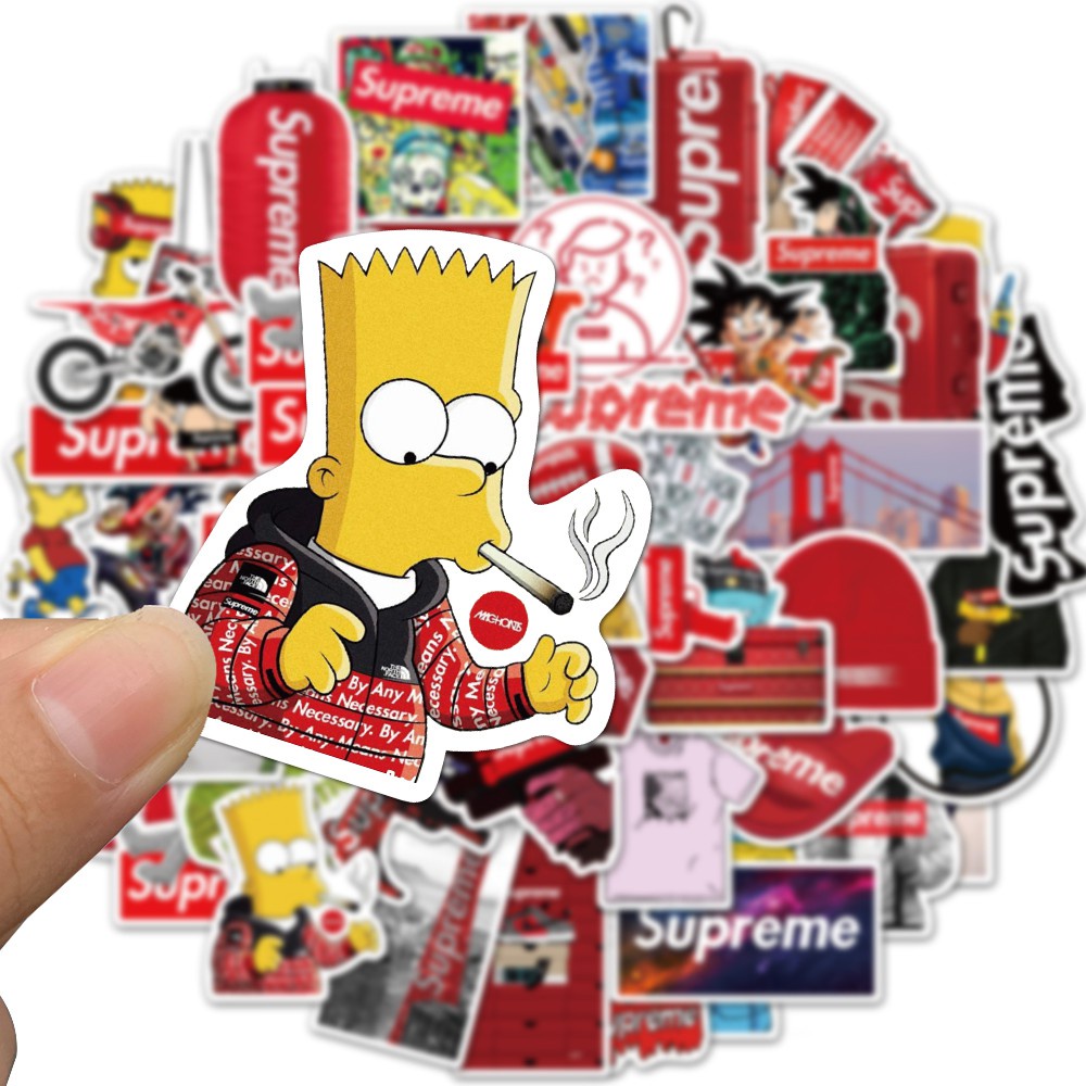 

Stiker Anime Supreme kartun Karakter (SATUAN ACAK)