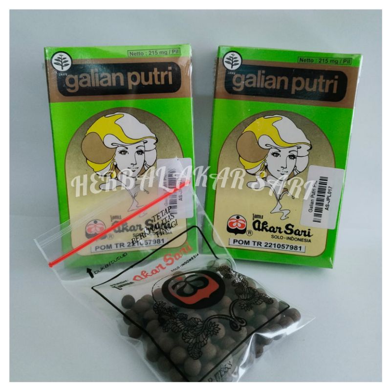 Akar Sari - Galian Putri Pil - Jamu Galian Singset