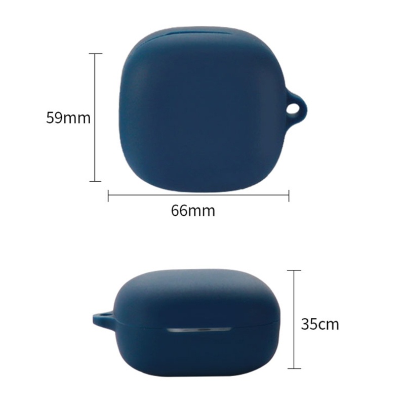 Vivi Lengan Anti slip Untuk QCY Melobuds ANC HT05 Headphone Housing Washable Cover Case