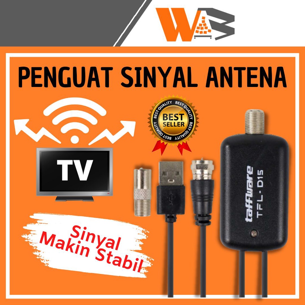 COD Penguat Sinyal Antena TV Amplifier Booster DVB-T2 Penguat Sinyal Pencarian Siaran TV Booster Saluran TV Booster Sinyal Jernih