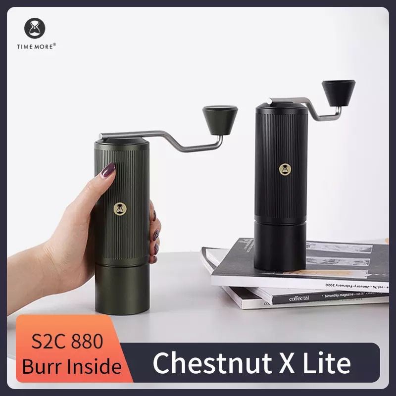 timemore coffee grinder X-LITE S2C burr stainless steel SUS440 / penggiling grinder kopi X LITE / gi