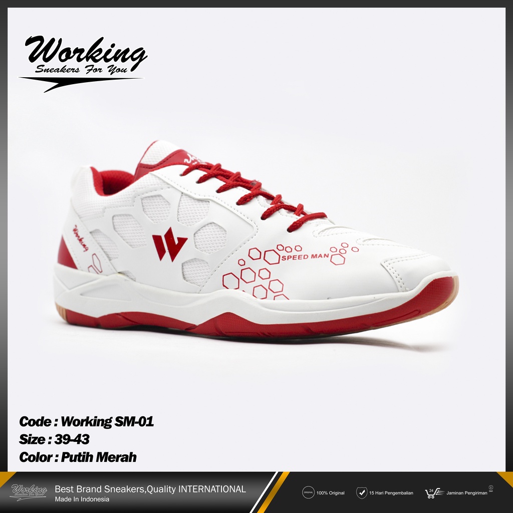 Working Sneakers For You Sepatu Pria Badminton SM-01