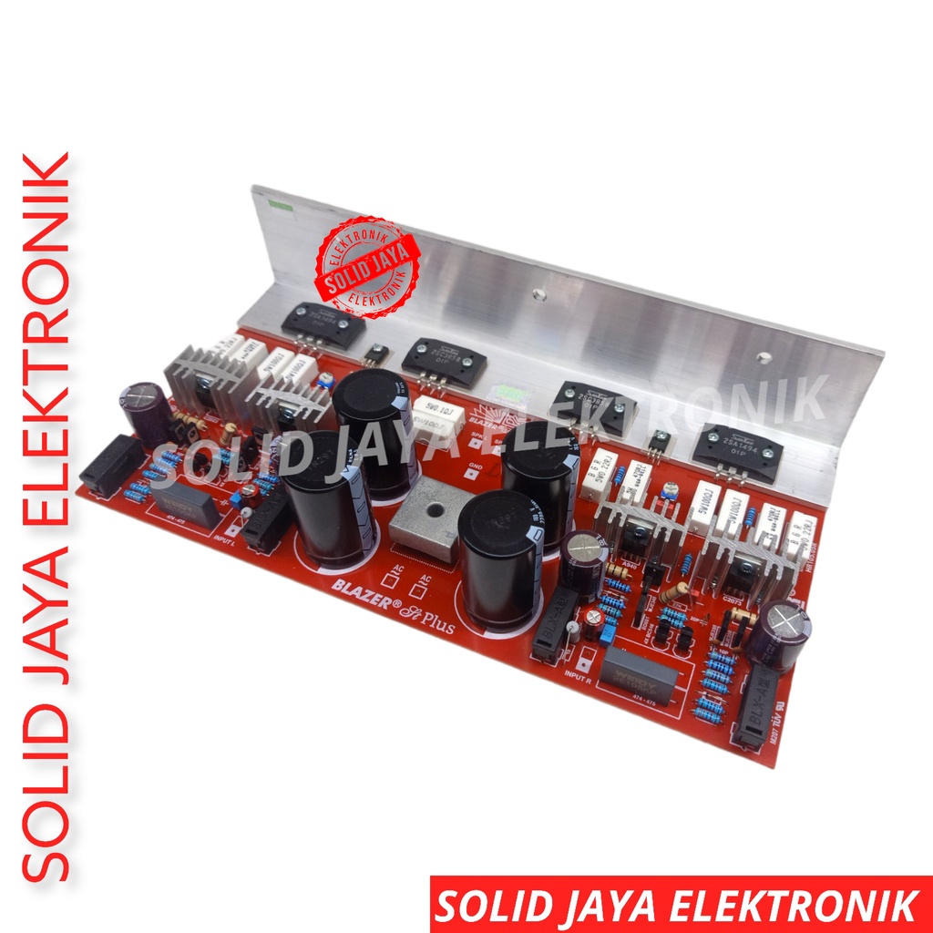 KIT POWER BLAZER STEREO 500W EXTREEM PLUS PSU TR FINAL SANKEN ASLI ORI ST PLUS 500 WATT W 2SA1949 2SC5200 2X250W BLAZER ELCO DIODA PRO EXTREM EDITION AMPLIFIER AMPLI AUDIO BELL BGR