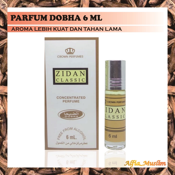 Parfum Rawan Non Al kohol Dobha 6 ML Roll On