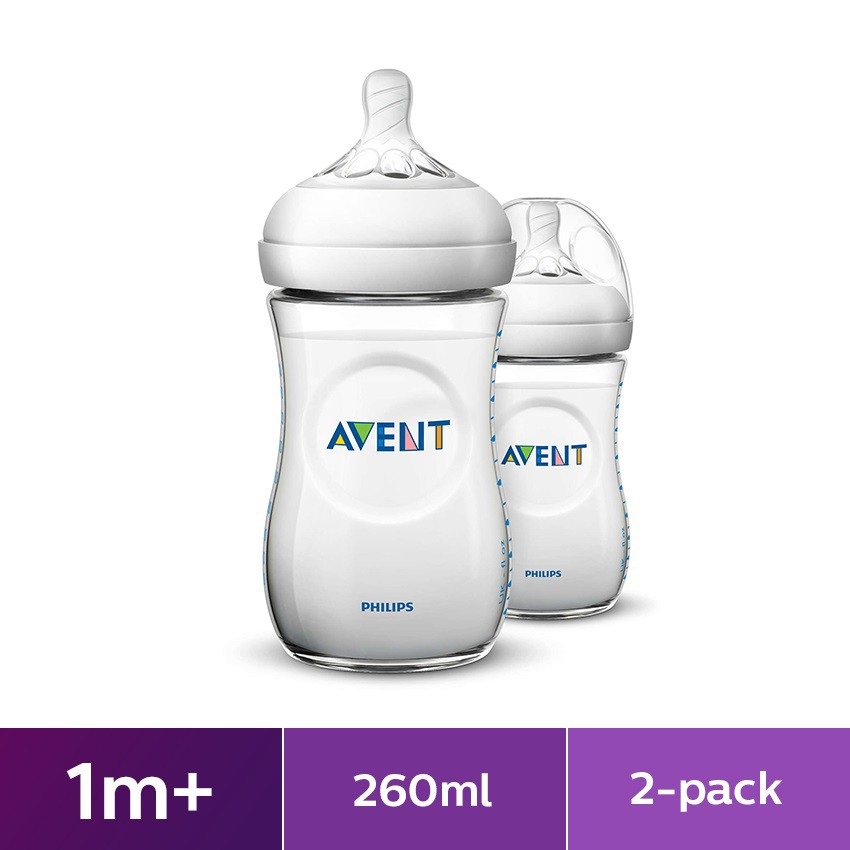 Avent Botol Susu Natural Wide Neck Twin pack