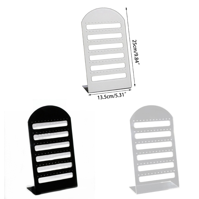 Rak Stand Holder Display Anting Bahan Akrilik