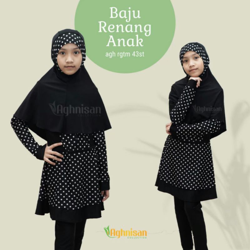 Baju renang anak  muslim sd