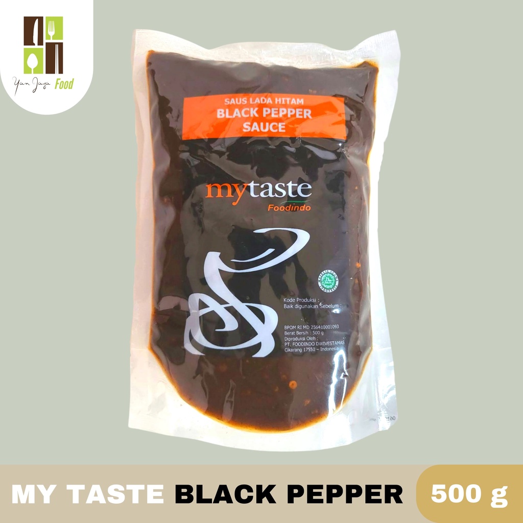 MyTaste BlackPepper Sauce Saus Black Pepper [500g/1Kg]