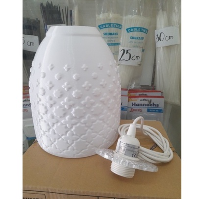 FTTING LAMPU GANTUNG PHILIPS 3D PRINTING  F013 T900 WHITE IDKW