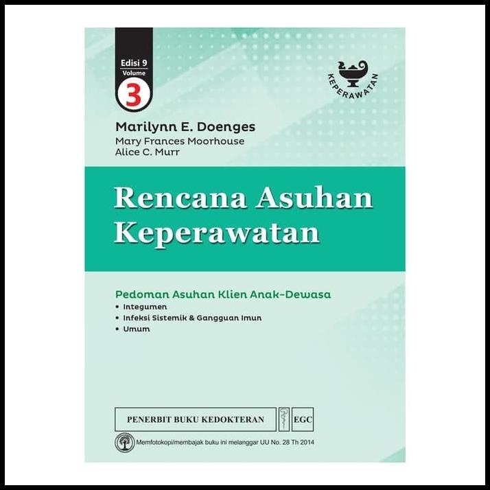Storewijaya | Egc Rencana Asuhan Keperawatan Doenges Edisi 9 Vol. 3