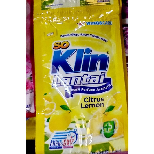 So klin lantai renceng 25ml x 12pcs