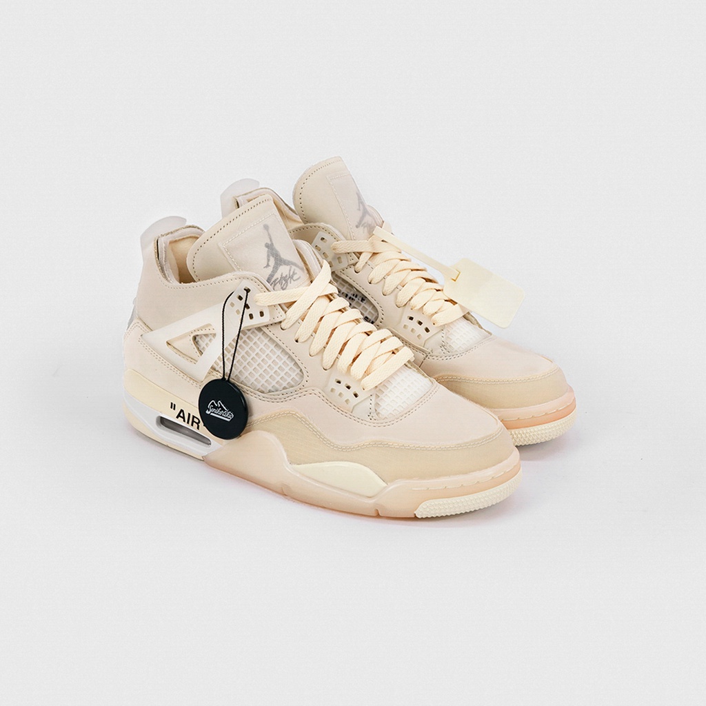Air Jordan 4 Off White Sail
