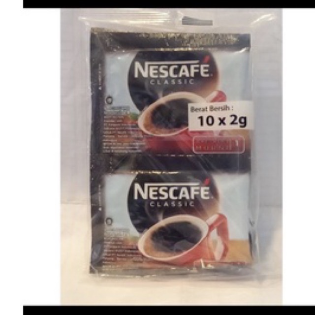 

nescafe kemasan saset @2gr