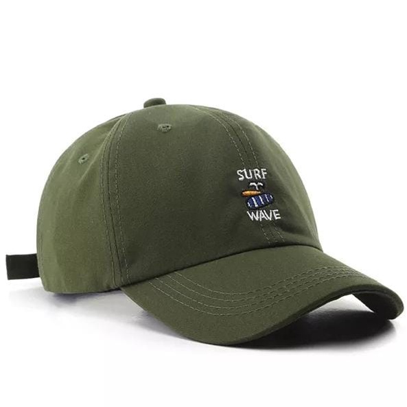 TOPI BASEBALL SURF WAVE / TOPI BORDIR SURF WAVE UNISEX REMAJA DEWASA RING BESI KUALITAS PREMIUM