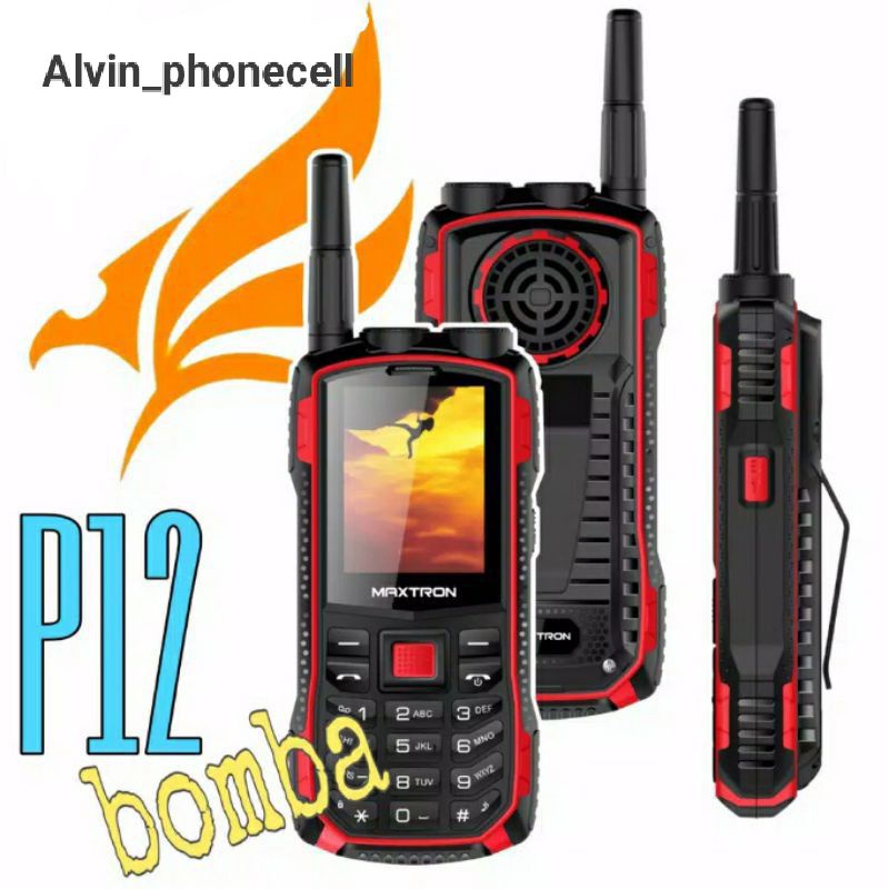 ALVIN_acc HP MAXTRON P12 BOMBA - HP OUTDOR - DUAL SENTER - DUAL SIM