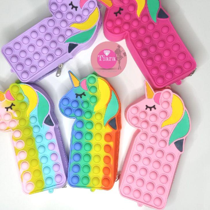 TAS UNICORN DOUBLE POP IT BESAR MUAT HP