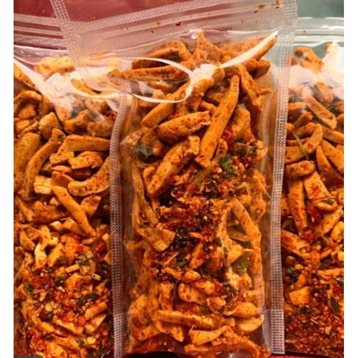 

basreng cikruh pedas daun jeruk kemasan 100 gr