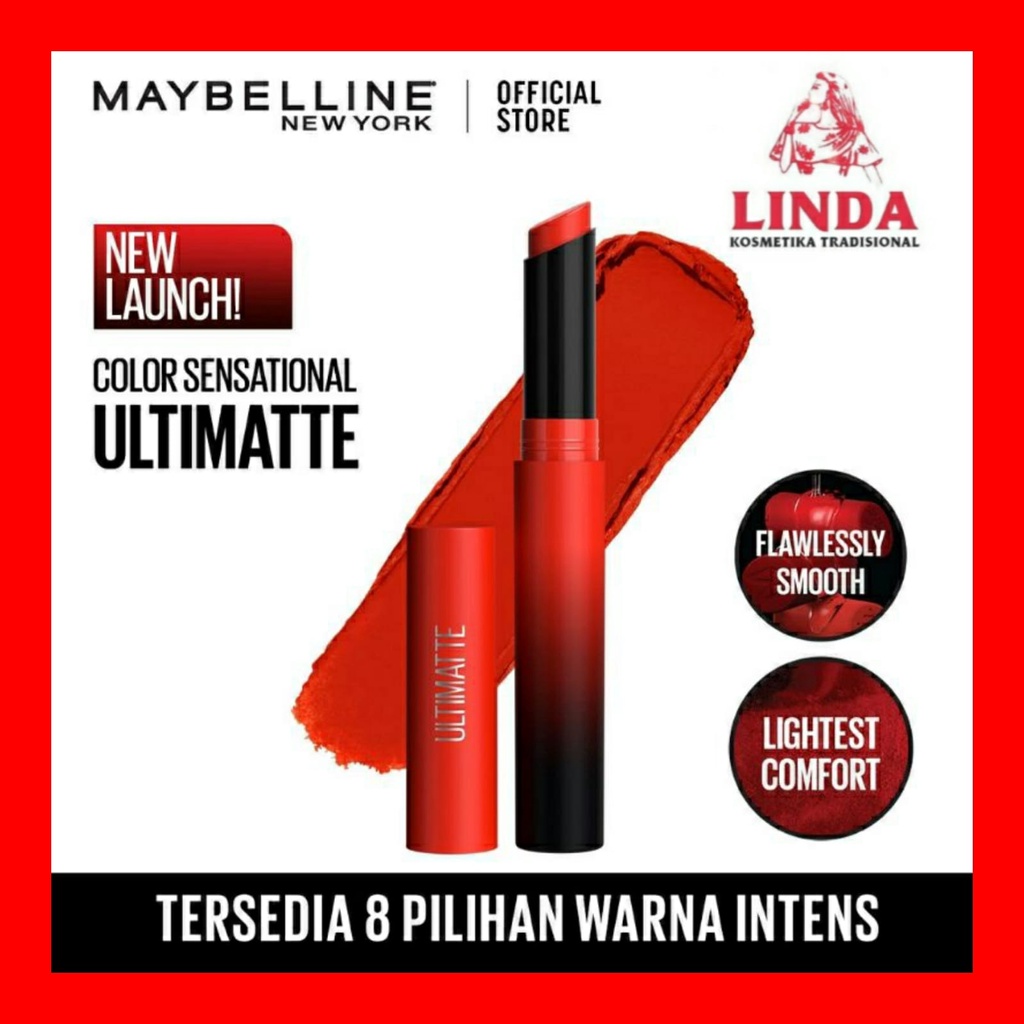 MAYBELLINE COLOR SENSATIONAL ULTIMATTE SLIM LIPSTIK