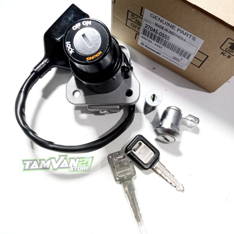 SWITCH ASSY KUNCI KONTAK NINJA RR NEW KGP 27045-0555
