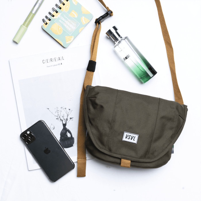 PROMO BISA COD TAS SELEMPANG PRIA VISVAL - Tas Selempang - Meta - Olive TERLARIS KEREN ORIGINAL ANTI