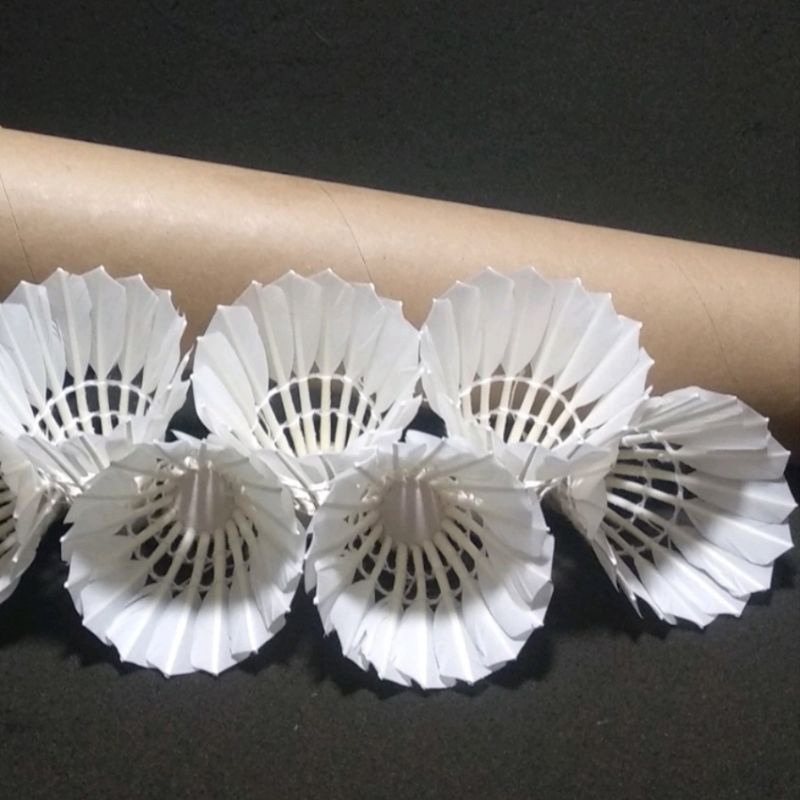 Shuttlecock Badminton Cock Kok Bulu Tangkis Awet Grosir Murah Tanpa Merk