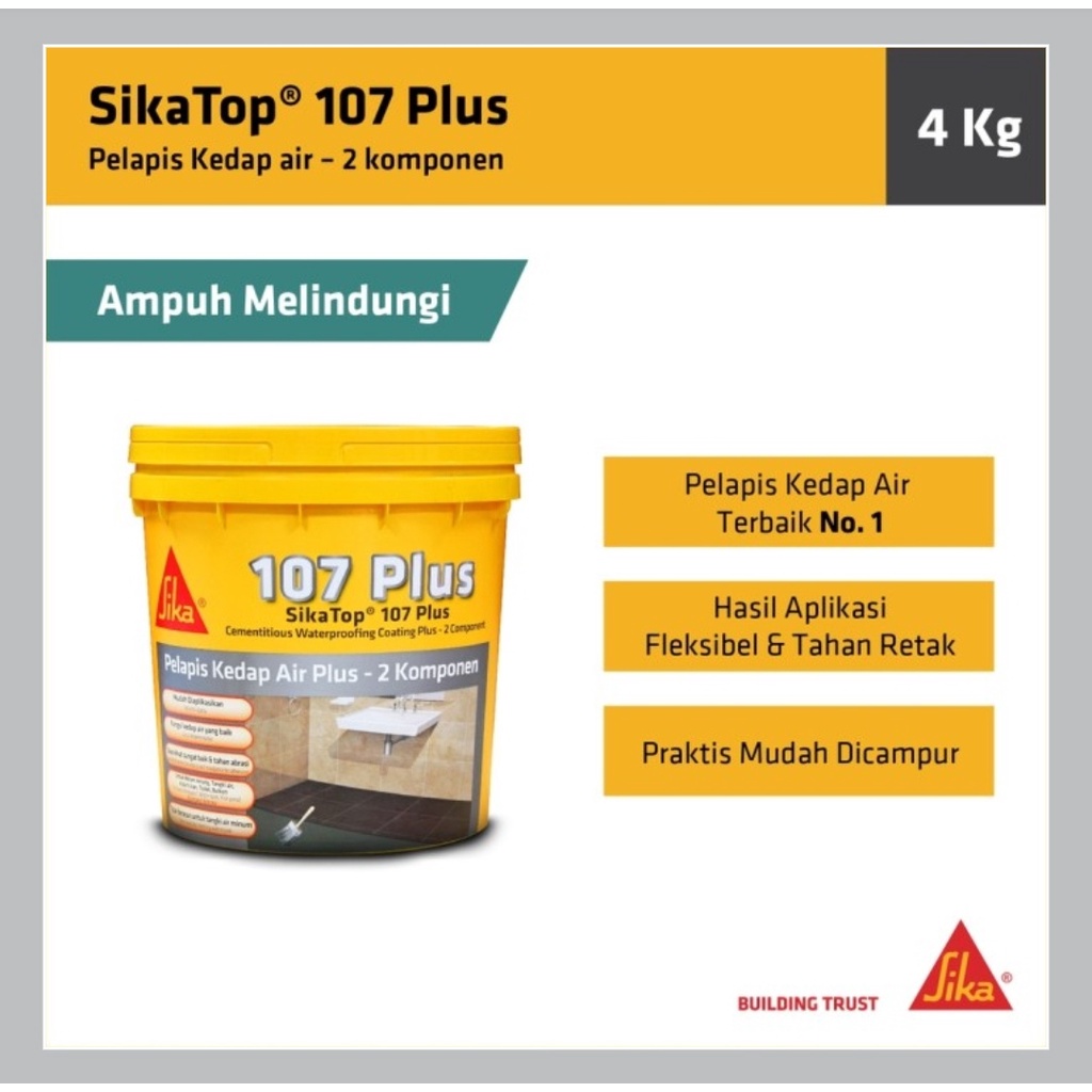 SIKA / SIKATOP 107 PLUS WATERPROOFING 2 KOMPONEN AB