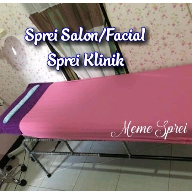 Sprei Salon Klinik Bahan Katun 60x180cm