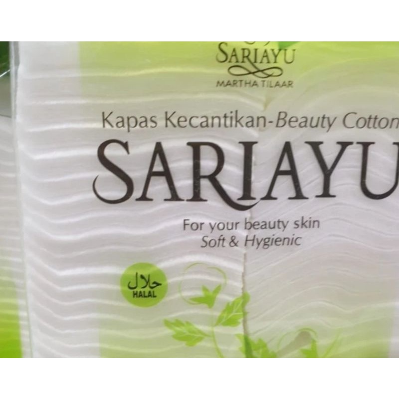 Kapas SariAyu 50gr Soft Facial Kecantikan Kapas