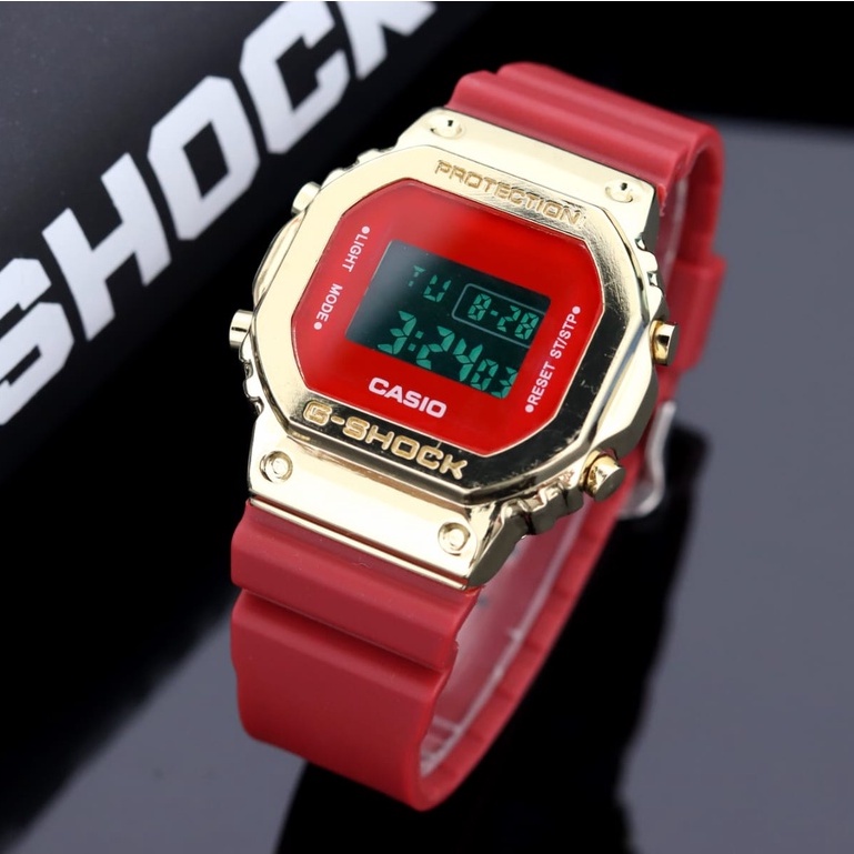 BISA COD✅ Jam tangan Sport Digital Strap Karet GM S5600 DW5600 Anti air