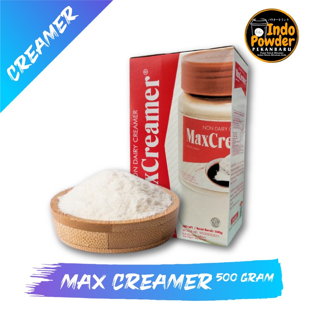 

Max Creamer 500gr (Non Dairy Creamer)/ Refill