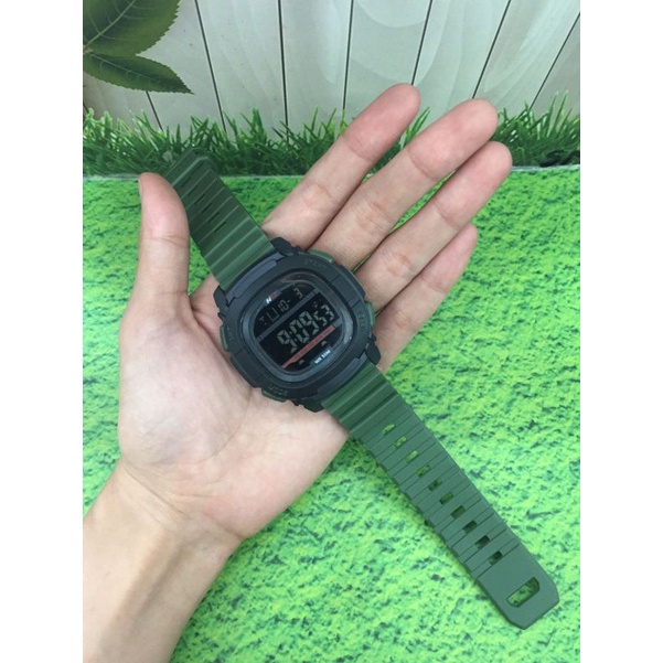 URB New Jam Tangan Pria HRZ Digital Time Tahan Air Rubber