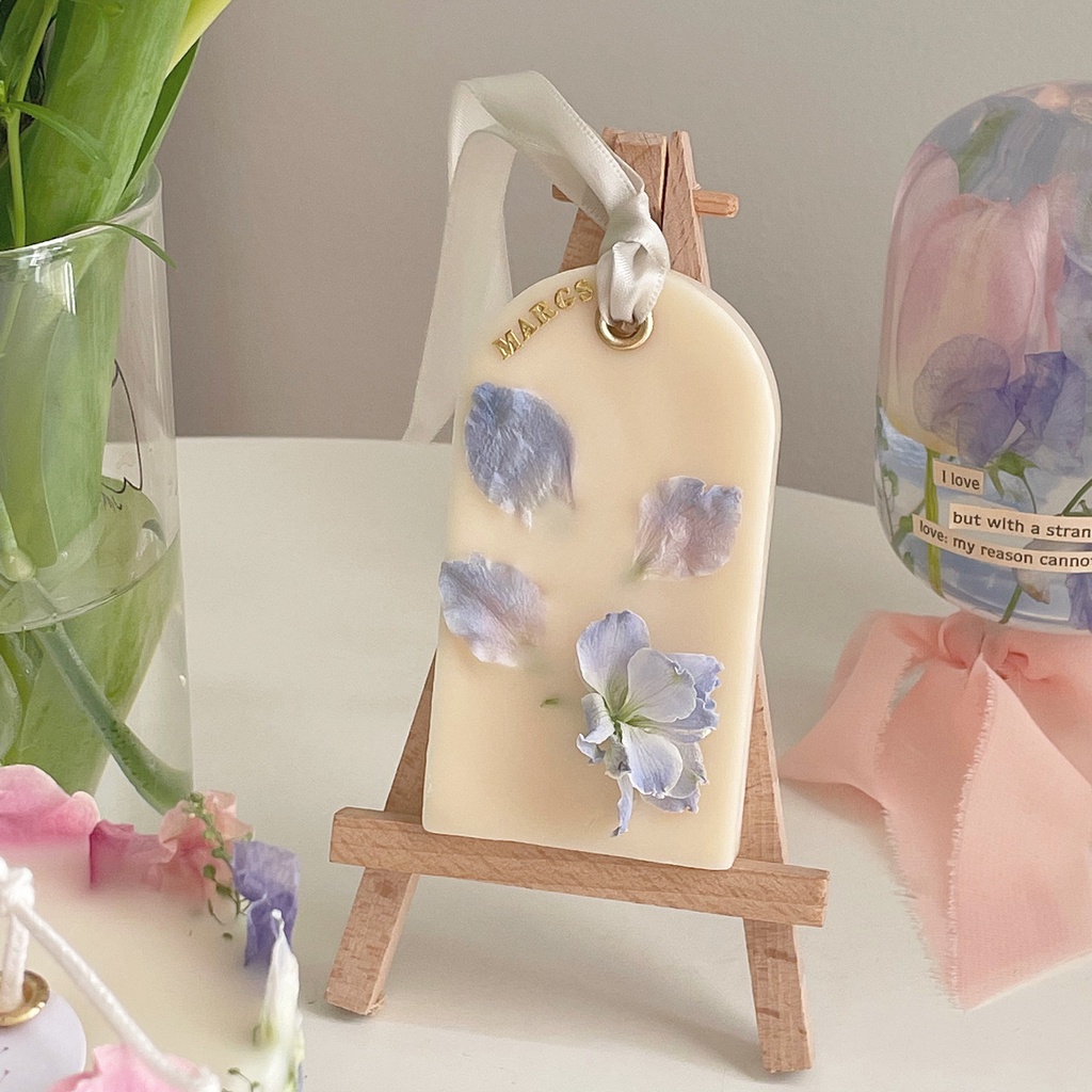 July Scent — Wax Sachet Candle Scented Candle Lilin Aromaterapi Dekorasi Gift Hampers Souvenir Aesth