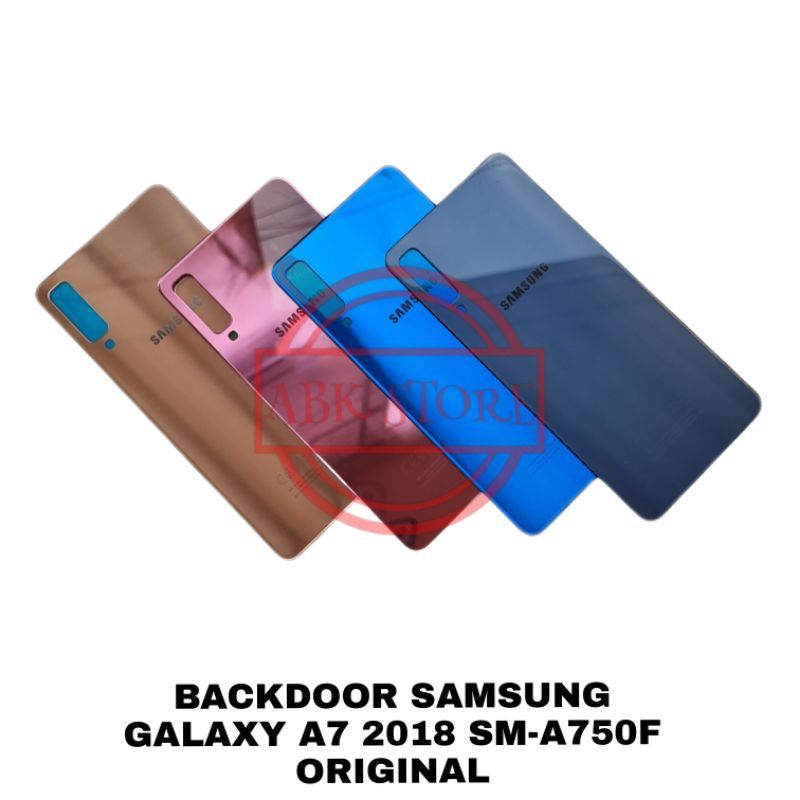 BACKDOOR BACK COVER SAMSUNG A750 A750F A7 2018 KESING CASING HOUSING TUTUP BELAKANG ORIGINAL