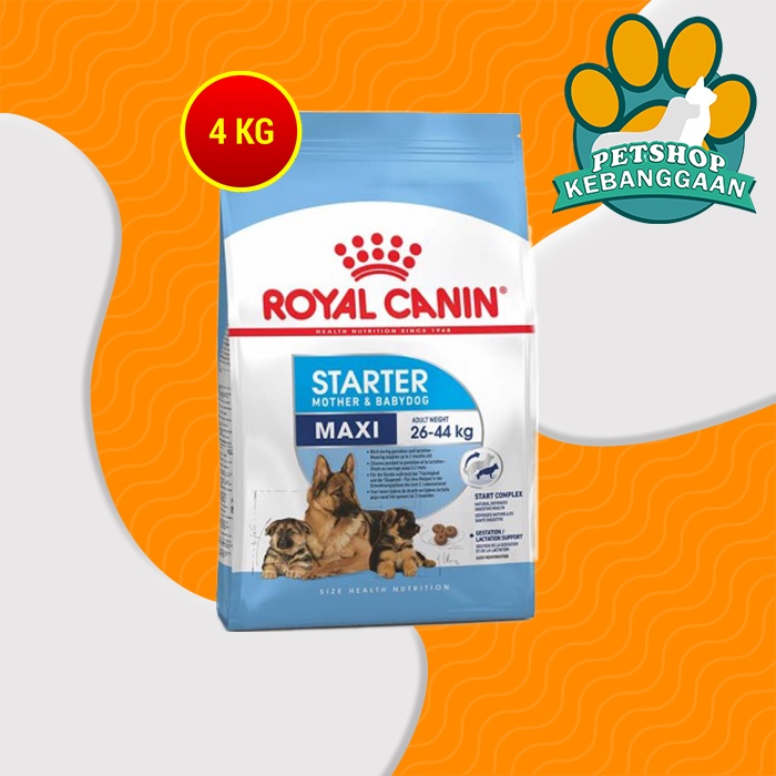 Royal Canin Maxi Starter Mother &amp; Babydog 4 Kg / Makanan Anjing