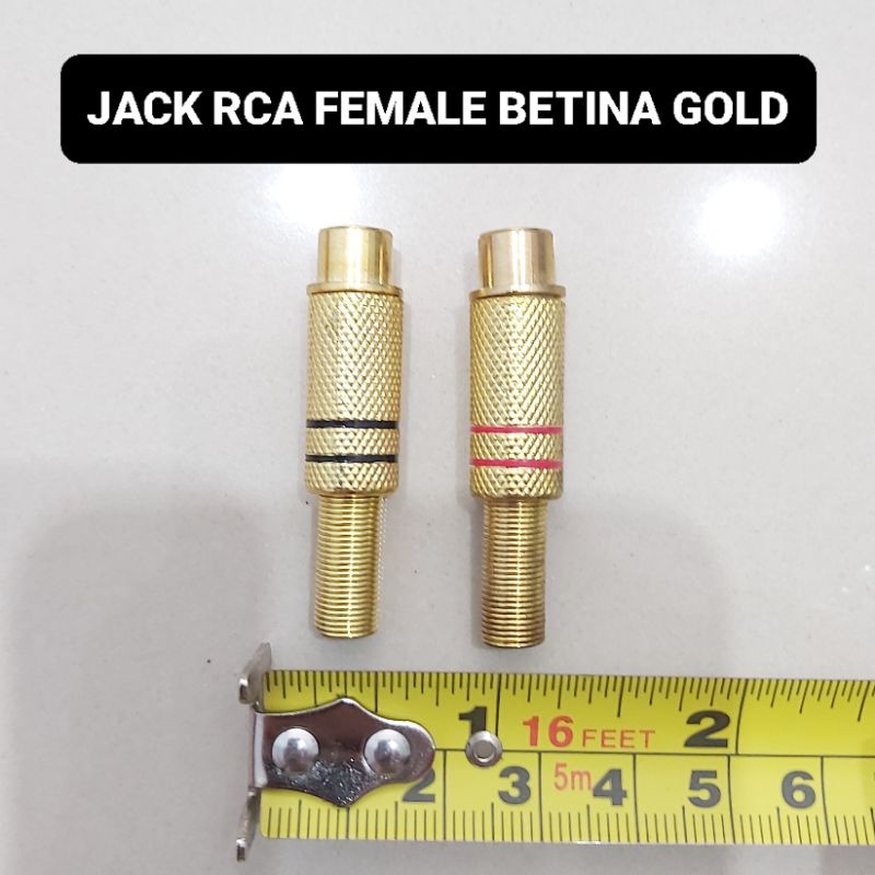 Cover RCA Female Gold Betina Jack RCA AV Emas