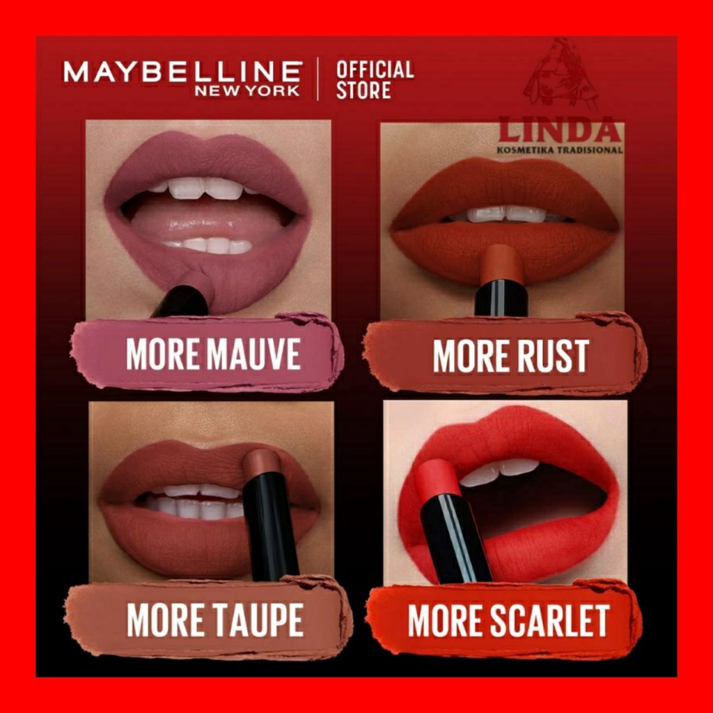 MAYBELLINE COLOR SENSATIONAL ULTIMATTE SLIM LIPSTIK