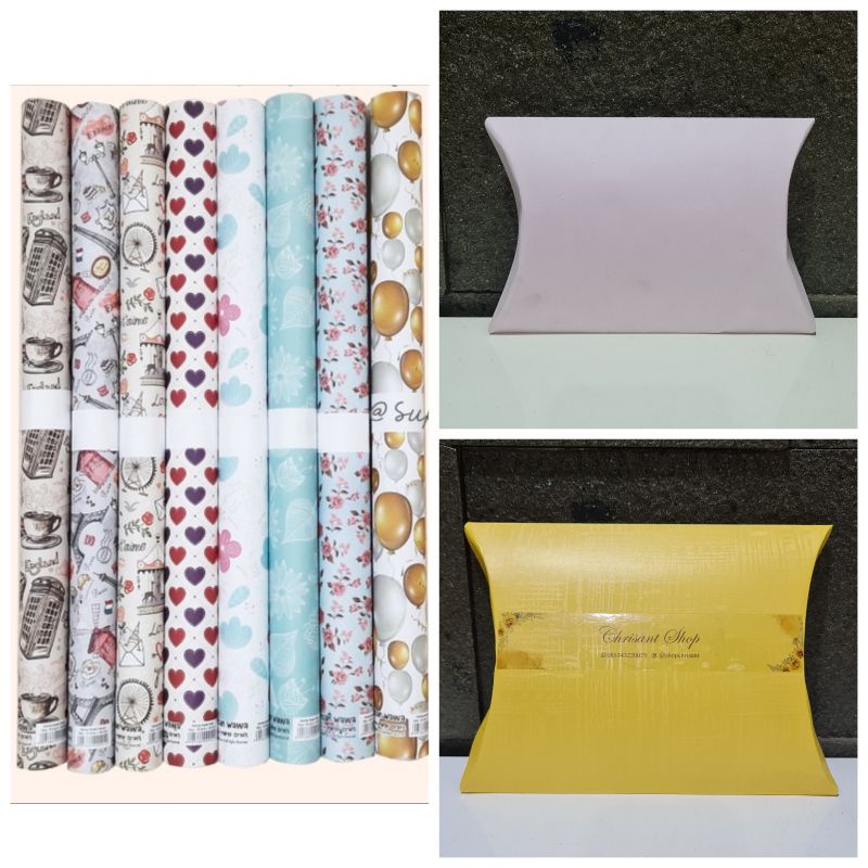 Jasa bungkus kado /Gift wrap /box / Gift box /kertas kado / kotak kado