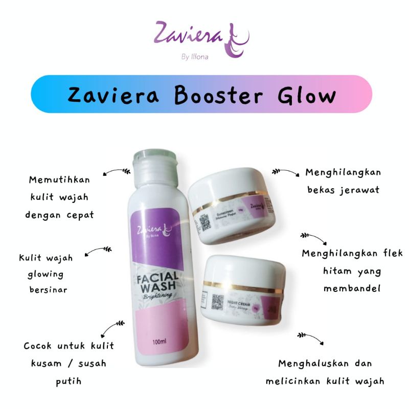 Zaviera Skincare - Booster Glow / Glowing Cream