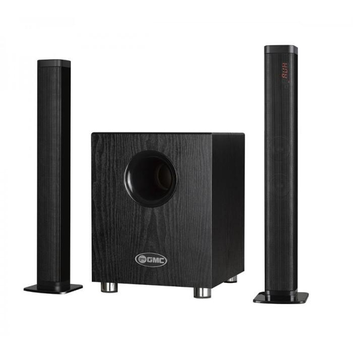 SOUND BAR GMC 898G SPEAKER Bass Bluetooth Remot Radio BT USB