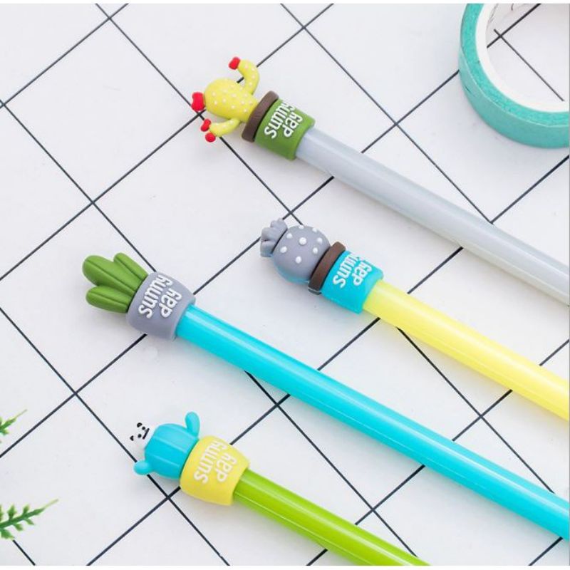 

pulpen lucu kaktus imut