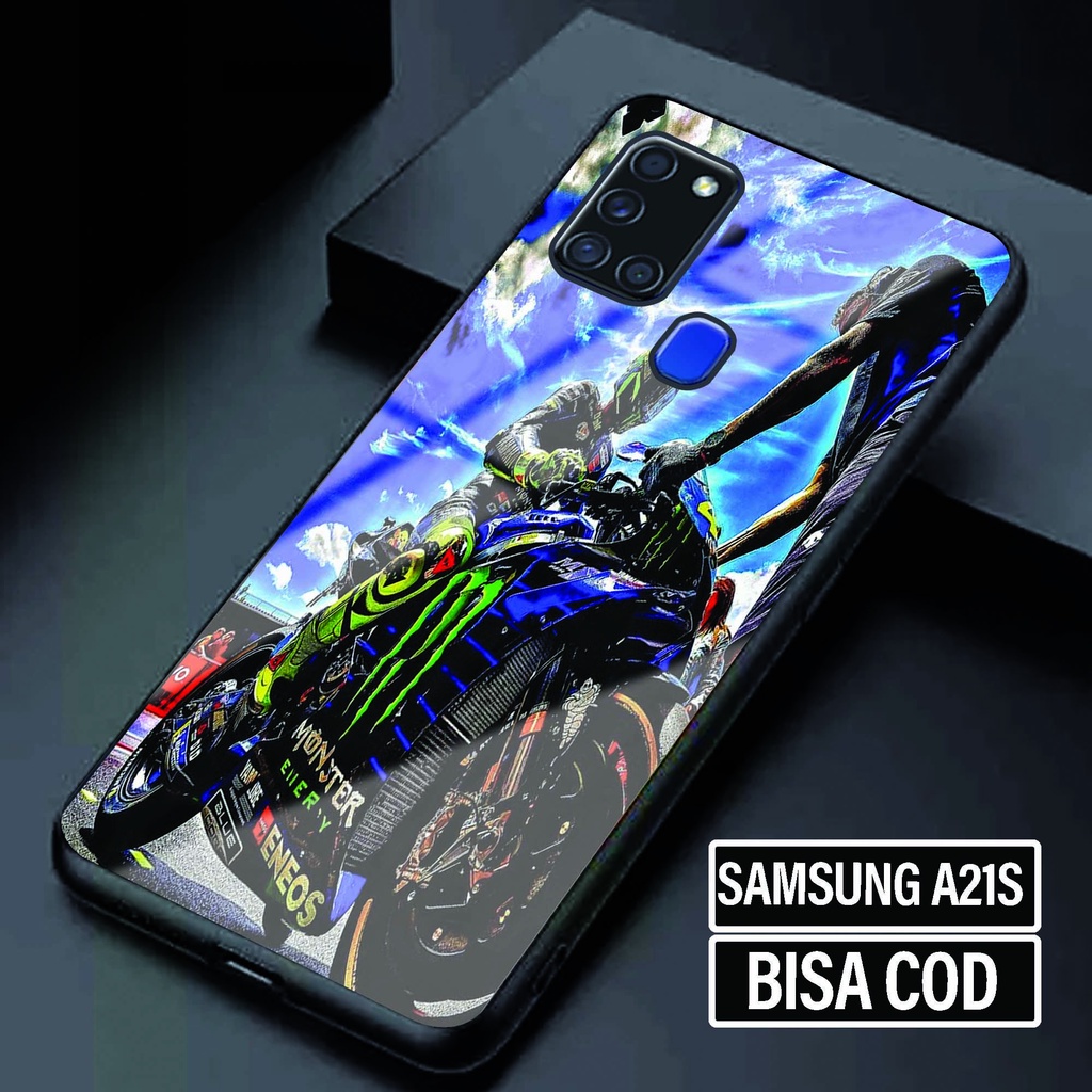 Hardcase Glossy Samsung A21S [ Mancase46 2 ] - Softcase Glossy Samsung A21S - Softcase Dove Samsung 