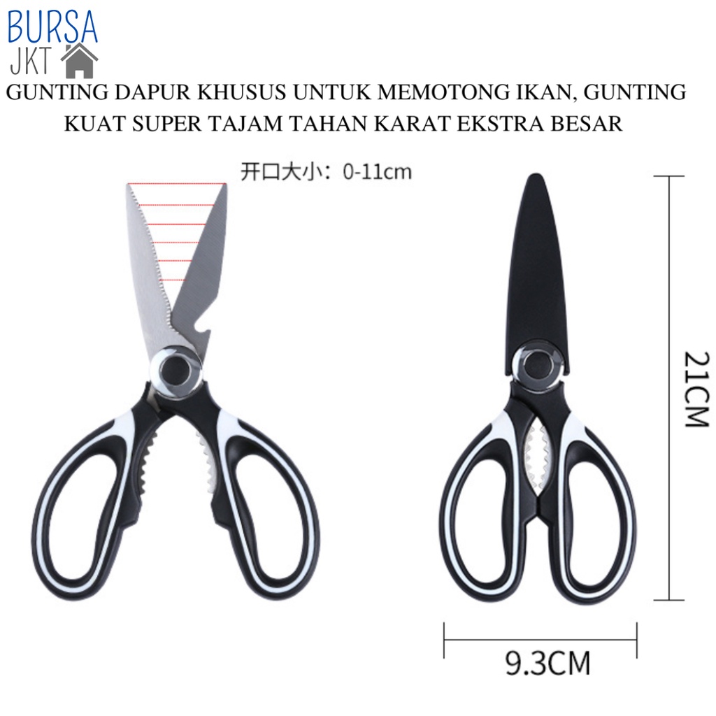 GUNTING DAPUR PANDA SERBAGUNA BESAR