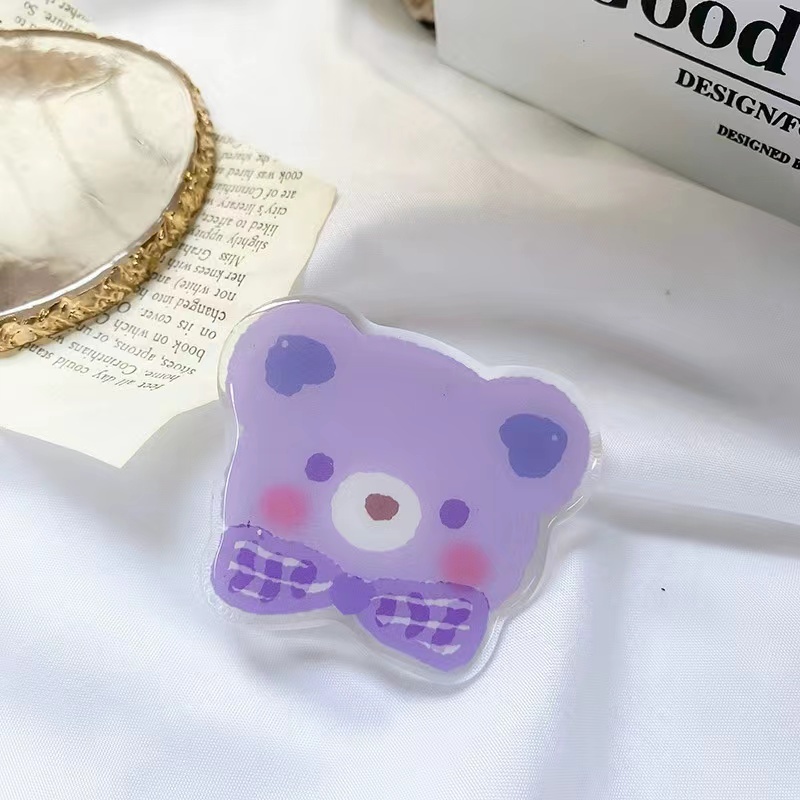 Ins Popsocket Hp Universal Motif Kartun Phone Holder