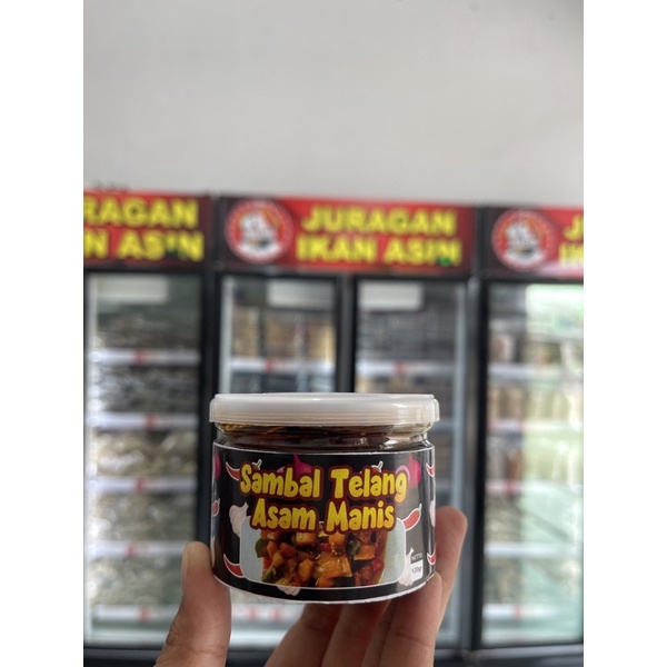 

SAMBAL IKAN TELANG TENGGIRI ASAM MANIS