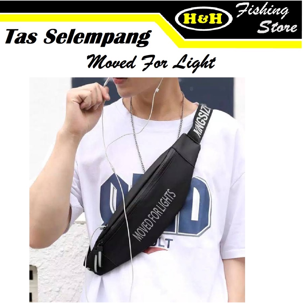 Tas Selempang Multifungsi Waterproof  Moved for light