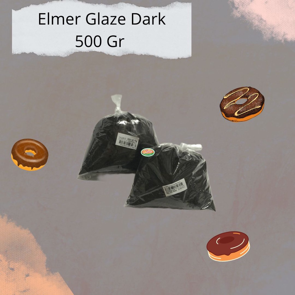 

Elmer Glaze Dark kemasan 500 gr