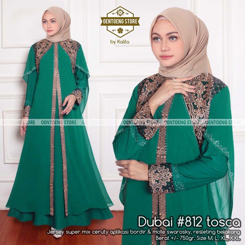 Abaya [best seller] Dubai 812 Ori Oentoeng Store